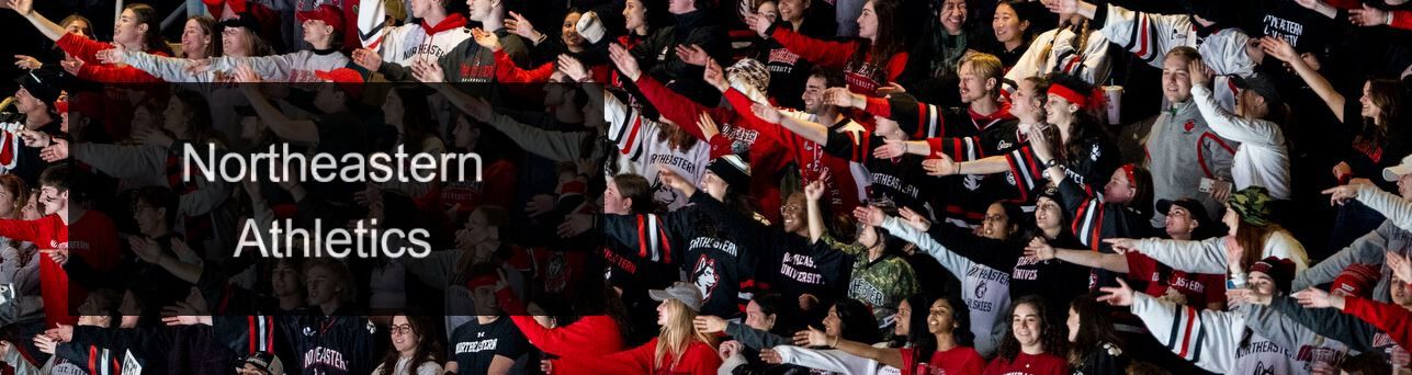 Northeastern Athletics Banner